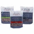 Wolfgang Puck Premium Hardwood Pellets for Smokers & Pellet Grills 100% All-Natural Wood Includes:Mesquite Hickory & Charcoal (Signature Selection)