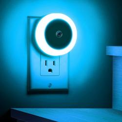 Blue Night Light Night Lights Plug into Wall [2Pack] Nightlight with Light Sensors LED Night Light for Kids Room Baby Night Light Bathroom Night Light Stair Lights Hallway Light