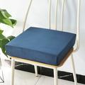 SDJMa Patio Chair Cushion for Outdoor Furniture 15.75 x15.75 Non-Slip Replacement Outdoor Seat Cushions for Patio Furniture 3-Year Color Fastness Sofa Couch Chair Pads Navy