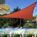 KANCOKIT Sun Shade Sail Canopy Patio Garden Covers Outdoor Triangle Awning Pool Sunshade