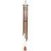 Redwood Wind Chime W/Customization In Bronze By Wind River For Patio Backyard Garden And Outdoor DÃ©cor. Made In The