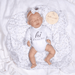 Paradise Galleries Realistic Reborn Baby Doll Ping Lau Designer s 18 inches Doll- Hello World