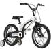 16 Kids Bike for Girls and Boys Magnesium Alloy Frame with Auxiliary Wheel Kids Single Speed Cruiser Bike