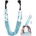 JUXYUE Yoga Ropes for Back Pain Hammock Swing Stretching Strap Anti-Gravity Reverse Yoga Hammock Strap Leg Stretching Strap Stretching Equipment with Door Anchor