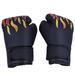 Sports Boxing Gloves for Kids Boxing Gloves for Safe Sparring & Training Child Boxing Fighting Muay Thai Sparring Punching Kickboxing Grappling Sandbag Gloves Black