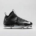 New Nike Air Max MVP Elite 3/4 Blk/Wht Sz 8.5 Baseball Cleats