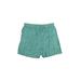 Tahari Shorts: Green Print Bottoms - Women's Size Large