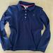 Lilly Pulitzer Tops | Lilly Pulitzer Navy Longsleeve Polo | Color: Blue | Size: M