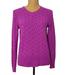 J. Crew Sweaters | J.Crew Magenta Wool/Blend Crew Neck Sweater Casual Blouses M | Color: Pink/Purple | Size: M