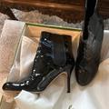 Kate Spade Shoes | Kate Spade Katrina Black Patent Boots | Color: Black | Size: 7