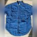J. Crew Tops | J.Crew Oversized Denim Chambray Shirt Sz.Xxs(Women’s) | Color: Blue | Size: Xxs