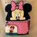 Disney Accessories | Disney Minnie Mouse Small Insulated Backpack With Tether Strap For Age 18mth+ | Color: Black/Pink | Size: Os