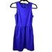 Madewell Dresses | Madewell Vguc Royal Blue, Sleeveless, Fit & Flare Dress | Color: Blue | Size: Xs