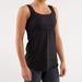 Lululemon Athletica Tops | Like New Lululemon Run: Chase Me Tank Black 10 | Color: Black | Size: 10