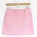 J. Crew Skirts | Jcrew Dragonfly Gingham Check Mini Skirt Pink Sz8 | Color: Green/Pink | Size: 8