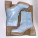 Free People Shoes | Free People Ruby Platform Boots Bootie Light Sky Blue Women’s 38.5 8 $278 New | Color: Blue | Size: 8