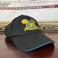 Disney Accessories | Disneyland 50th Anniversary Baseball Cap Adult Adjustable Cotton Vintage Dad Hat | Color: Black | Size: Os