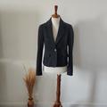 Anthropologie Jackets & Coats | Anthropologie Cartonnier Blazer Jacket | Color: Blue/Gray | Size: 0