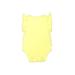 Baby Gap Short Sleeve Onesie: Yellow Polka Dots Bottoms - Size 6-12 Month