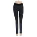 Reebok Active Pants - Super Low Rise: Black Activewear - Women's Size Small