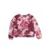 Trixxi Girl Sweatshirt: Burgundy Print Tops - Size Large
