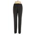 Giorgio Armani Wool Pants - High Rise Boot Cut Boot Cut: Black Bottoms - Women's Size 38