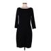 Gap Casual Dress - Sheath: Black Color Block Dresses - Women's Size Medium