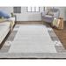 Gray Rectangle 5'6" x 8'6" Area Rug - Union Rustic Autry Hand-Knotted Wool Light Area Rug Viscose/Wool | Wayfair A336B45E472440ECAF346C0D58DE452D