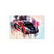 Williston Forge Audi R8 Lms 2020 24 Hours Of Le Mans 2020 Bathurst by Sissy Angelastro /Acrylic in Black/Red | 16 H x 24 W x 0.25 D in | Wayfair