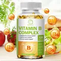 BBEEAAUU capsule complesse di vitamina B Super B (vitamina B1 B2 B3 B5 B6 B12 acido folico