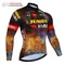 Jumbo Winter Rad trikot Thermo Fleece Fahrrad bekleidung Langarm Fahrrad tragen Fahrrad bekleidung