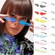 Frauen Flamme Sonnenbrille trend ige randlose Sonnenbrille Neuheit Metallrahmen UV400 Sonnenbrille