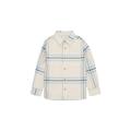 TOM TAILOR Jungen Kinder Flanell-Hemd im Karomuster & Brusttaschen , off white blue big check, 92/98