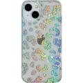 Laser Colorful Glitter Bling Sparkling Cheetah Leopard Print Protection Clear Soft Compatible with iPhone Case (Leopard iPhone 12 Pro Max)