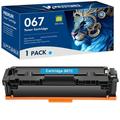 067 067H Toner Cartridge Compatible for Canon 067 CRG-067 for Canon imageClass MF651Cw MF653Cdw MF654Cdw MF655Cdw MF656Cdw LBP633Cdw LBP632Cdw LBP631Cw (Cyan 1-Pack)