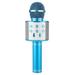 Tomshoo Portable BT Wireless Microphone Karaoke Speaker KTV Player Singing Recorder Handheld Microphone blue