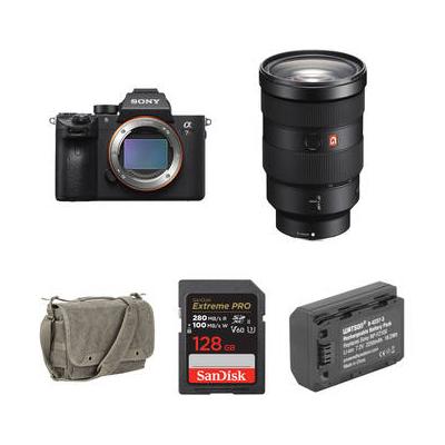 Sony a7R IIIA Mirrorless Camera with 24-70mm f/2.8 Lens and Accessories Kit ILCE7RM3A/B