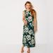 Zara Dresses | New Zara Maxi Dress Tie Dye Sz S | Color: Blue/Green | Size: S