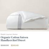 Ralph Lauren Bedding | Ralph Lauren - Duvet Cover | Color: White | Size: Queen