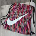 Nike Bags | Nike Multicolor Nylon Sling Bag Backpack | Color: Pink/Red | Size: Os