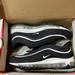 Nike Shoes | Nike Air Max 97 (Gs) Black White Youths Size 7y | Color: Gray/White | Size: 7y