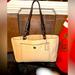 Coach Bags | Coach Chelsea Handbag Shoulder Bag Hobo Purse Leather Off-White Classic New | Color: Brown/Cream | Size: Os