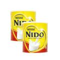 Nestle Nido Instant Full Cream Milk Powder For Coffee And Tea Beverages, No Added Preservatives or Colours, Dry Whole Milk With Vitamins And Minerals - Multiple Packs 2.5KG tin (PACK OF 2)