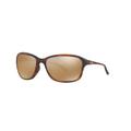 Oakley Woman Sunglasses Matte Brown Tortoise Frame, Brown Gradient Polarized Lenses, 59MM, Matte Brown Tortoise, Medium