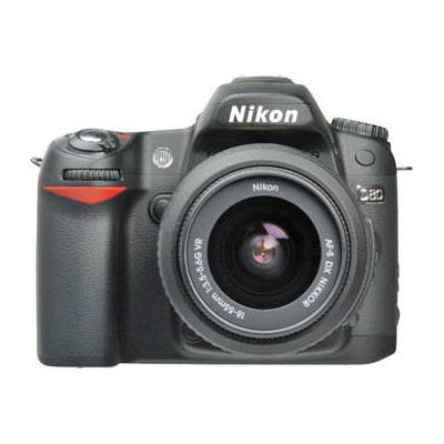 Nikon Used D80 SLR Digital Camera Kit with 18-55mm...