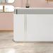 Red Barrel Studio® Shanta Rectangular Laminate Reception Desk Wood in White | 39.37 H x 86.61 W x 23.62 D in | Wayfair