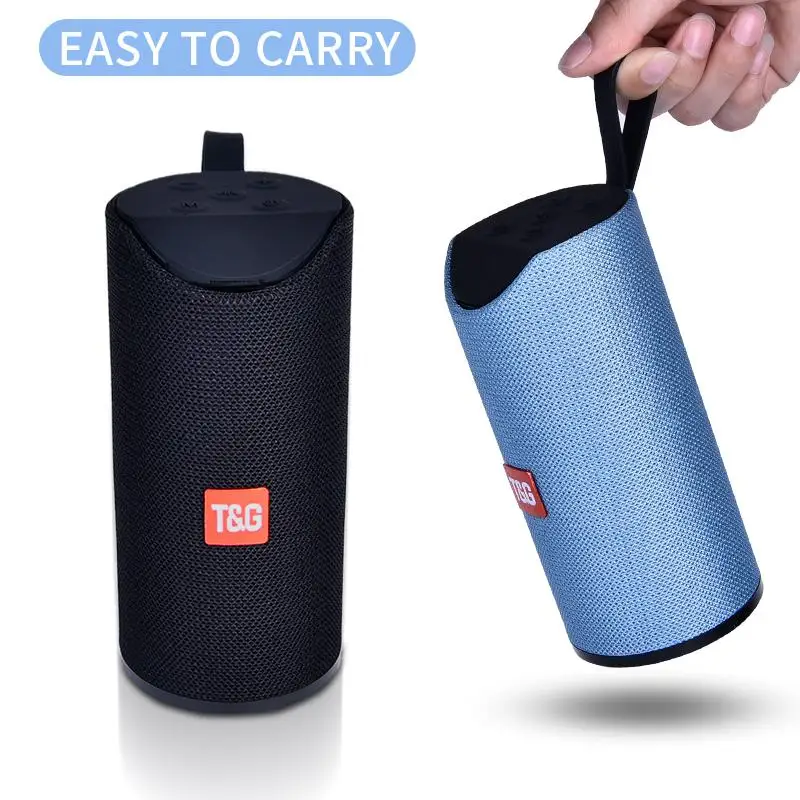 Altoparlanti Bluetooth TG-113 Altoparlante portatile True Wireless Sound Box Altoparlante impermeabile Mini Colonna Musica Bassi Altoparlante esterno