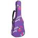 OWNTA Cute Princess Stars Pattern Premium Waterproof Oxford Cloth Guitar Bag - 42.9x16.9x4.7 inches Superior Protection for Your Instrument