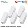 Moes ZigBee Smart Vibrations sensor Erkennung Tuya Smart Life App Benachricht igung