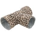 Pets Tunnel 3 Way Pets Tunnel Hamster Playing Tunnel With Leopard Pattern 3 Way Hamster Playing Tunnel Hamster Tunnel Pets 3 Way Pets Tunnel Foldable Hamster Playing Tunnel And